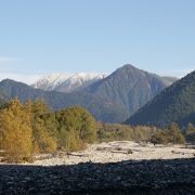 紅葉の上高地