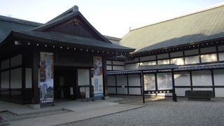 御殿を復元した博物館