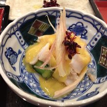 マンボウ酢味噌和え