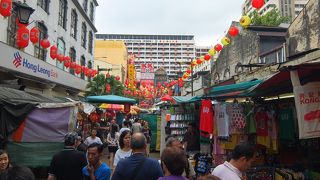 いろいろ楽しめるチャイナタウン