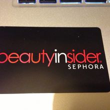 セフォラ 会員証