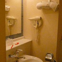 バスルームです。とても清潔でした。