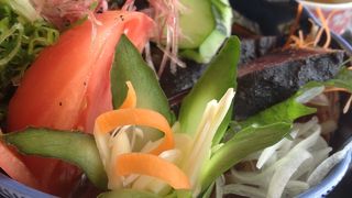 広くて気持ちの良い道の駅。レストランのレベルも高し！