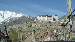 ラダック穴場のゴンパ