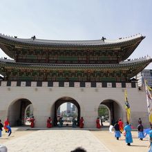 守門将交代式は必見