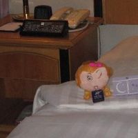 ベッドのは人形もいました＾＾