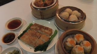 ゆったり飲茶出来ます