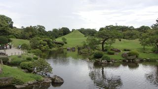 水前寺成趣園に立ち寄りました。