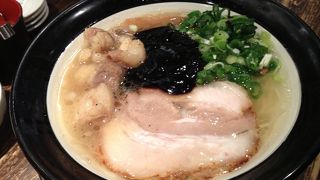 大阪ブラック旨し！魚介系の香りがグー！！