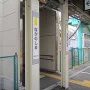 駅の周辺は、のどか