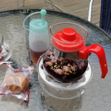 途中でよった喫茶店。