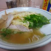 あっさりラーメンが癖になる