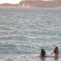 海の眺め最高♪　物売りさえいなけりゃね...