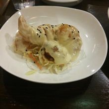 ぷりぷりクリーミーエビマヨ。