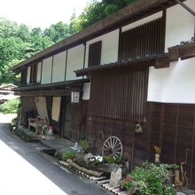 妻籠宿の端っこの方の風景