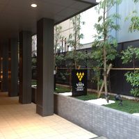 スタイリッシュなエントランス