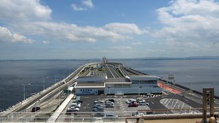 便利な橋（トンネル？）です。