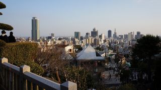 神戸の街を見渡せます