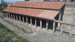 建物がそのまま保存