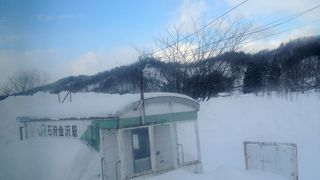 札幌に一番近いローカル線の風情が漂う駅