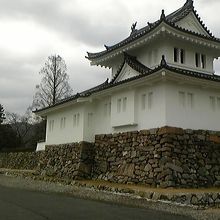 復元された城壁