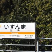 客が少ない駅