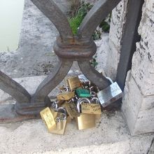 南京錠！定番ですね☆