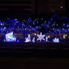 ドリミネーションは道路越しに見る美しさもあります