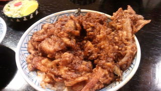 黒い天丼
