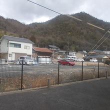 ホームから見た風景