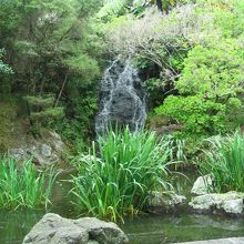 日本庭園のような雰囲気ある場所。