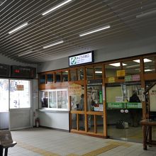 JR宮古駅の改札口
