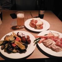 ラウンジのカクテルタイム