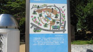 三重県立博物館があった公園