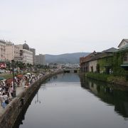 小樽運河に立寄りました。