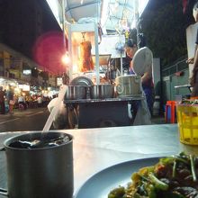 カオカームーなめの屋台