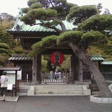 長谷寺の入り口