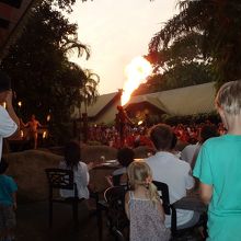 熱が伝わってきます。