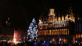 夜のグラン・プラス