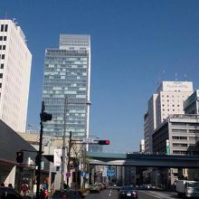 駅前（駅上）