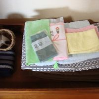 タオルが多めに準備してあるのが嬉しい