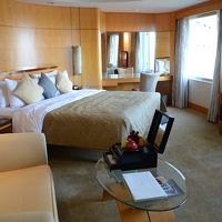 今回いただいた角部屋のエグゼクティヴ・ダブル。