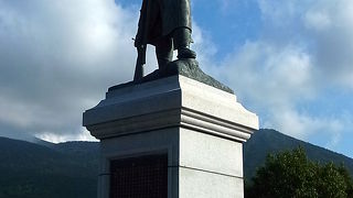 後藤伍長の力強い姿