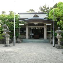 津城址にある藤堂高虎を祀る高山神社