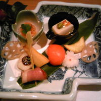 前菜。どれもおいしかったです！