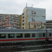 部屋からの眺めです。イラストがすごい。