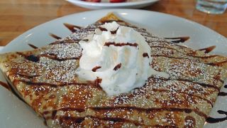 パンケーキに飽きたらクレープ！