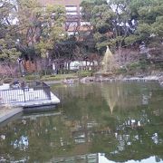 日本庭園が美しい