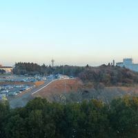 部屋の窓からの眺めです。