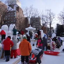 2日前　作成追い込みです　楽しそうでした